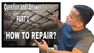 HOW TO REPAIR TARNISH CONCRETE SLAB [upl. by Namwen]