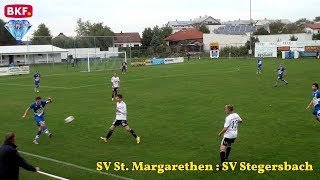 22 9 2018  SV St Margarethen  SV Stegersbach  CCMTVat  BKF [upl. by Juliano]