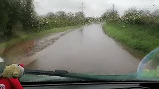 After two lovely days at Oxclose Farm we came home in this rain rain and more rain [upl. by Ahsiret]