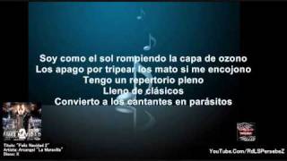 Feliz Navidad 2 Letra  Arcangel quotLa Maravillaquot [upl. by Remled]