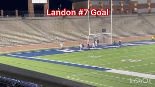 High School Soccer  FMHS Varsity Landon 7  Scoring Highlights First 4 games of 2023 [upl. by Lonni]