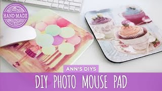 DIY Photo Mouse Pad  HGTV Handmade [upl. by Lletnwahs]