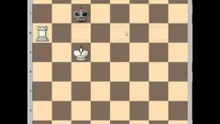 Basic checkmates king and rook vs king [upl. by Kynthia485]