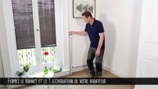 Comment brancher un radiateur de chauffage centrale  TUTO VIDÉO BRICOPLOMBERIECOM [upl. by Kirsteni]