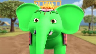 Hathi Raja Kahan Chale  Hindi Rhymes For Kids  हाथी राजा कहाँ चले  NooNoo kids  Hindi [upl. by Ostap]