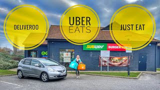 Goodbye Ford hello Honda UBER EATS DELIVEROO JUST EAT amp BEELIVERY  Bognor Regis amp Littlehampton [upl. by Beth413]