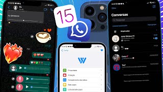 COMO BAIXAR O KN IOS WATUSI 20 FIX  WHATSAPP IGUAL DO IPHONE 📲💕 APENAS ENSINANDO A BAIXAR [upl. by Margalit]