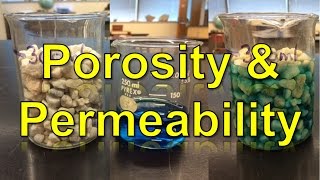 Porosity and Permeability [upl. by Reteid]