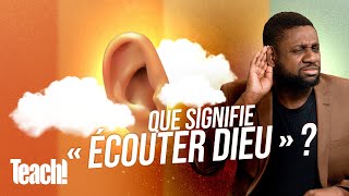 Que signifie « écouter Dieu »   Teach  Athoms Mbuma [upl. by Ordnasela]