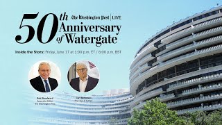 Reporters Bob Woodward amp Carl Bernstein discuss the 50th anniversary of Watergate Full Stream 617 [upl. by Wennerholn964]