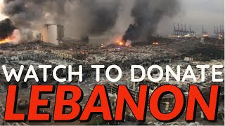 SAVE LEBANON MONETIZED WATCH TO DONATE [upl. by Etsirhc]