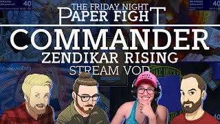 Zendikar Rising Commander  Friday Night Paper Fight 20201016 [upl. by Oreste]