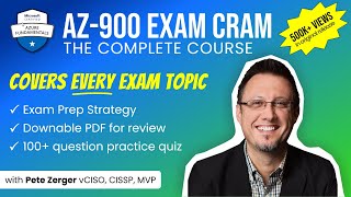 AZ900 Azure Fundamentals Exam Cram 2024 Edition  Full Course [upl. by Eirrehs]