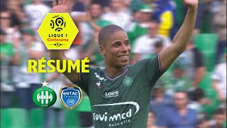 AS SaintEtienne  ESTAC Troyes  21   Résumé  ASSE  ESTAC  201718 [upl. by Merriam]