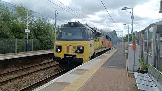 trains at whifflet and chopers at Rutherglen yard 682024 [upl. by Marcoux]