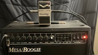 Mesa boogie 50 cal plus lepper messiah guitar tone test [upl. by Rogozen423]