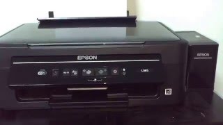 Epson l382  l386  l486  l365 information page Epson printhead cleaning Epson kafa temizleme [upl. by Alemahs]