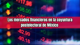 Los mercados financieros en la coyuntura postelectoral de México contralíneatv news [upl. by Arracahs799]