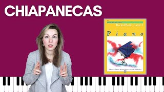 Chiapanecas Alfreds Basic Piano  Level 3 Recital [upl. by Sinnel204]