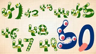 Endless Numbers  Learn to Count from 41 to 50 amp Simple Addition With the Adorable Endless Monsters [upl. by Jordon852]