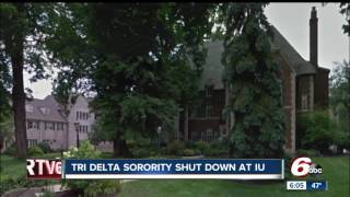 Tri Delta national board shuts down Indiana University chapter [upl. by Nyrhtakyram]