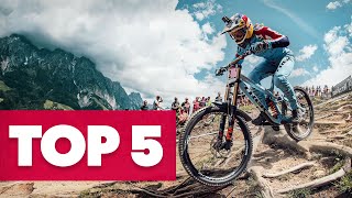 Are These The 5 Craziest Downhill MTB Runs From Leogang Austria  UCI MTB World Champs 2020 [upl. by Nitnerb]