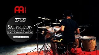 Simanta Choudhury Satyricon  Black crow on a tombstone  Drum Cover [upl. by Assin793]