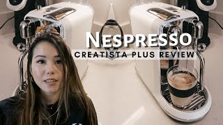 Nespresso Creatista Plus Review AlisonHa [upl. by Ainnos165]