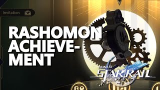 Rashomon achievement Honkai Star Rail [upl. by Dorolice]