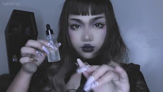 ASMR POV you won a relaxation treatment package but its a purple cult trap 😈💜 [upl. by Eppesuig]