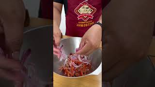 Ceviche de chorizo y malanga ceviche receta shorts 🔥 [upl. by Jelks]