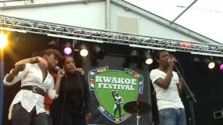 Luigiano Never nooit meer Background Jermaine Anastacia amp Chy Kyria  Kwakoefestifal 2009 [upl. by Trin244]