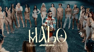 Anuel AA Zion Randy  Malo  LLNM2 [upl. by Wsan984]