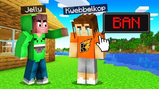 I Invited Kwebbelkop To My Minecraft World And BANNED HIM [upl. by Eissat871]