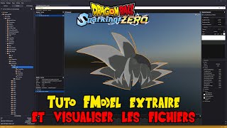 Dragon Ball Sparking Zero Mods  Tuto FModel extraire et visualiser les fichiers [upl. by Tressa]