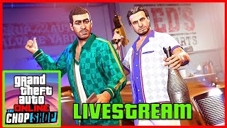 GTA 5 Online  SOLO Bunker Sell Mission amp Salvage Yard Vehicle Robberies  OddManGaming Livestream [upl. by Calbert]