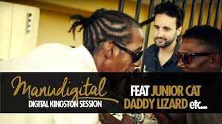 MANUDIGITAL  Digital Kingston Session Ft Junior Cat Famous Face Daddy Lizard Official Video [upl. by Nnyletak]