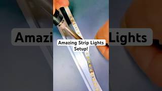 led strip lights installation shorts led [upl. by Nosnor65]