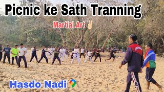 Martial Arts Group Picnic 😮ll Hasdo Nadi ll damunkavlog [upl. by Longtin]