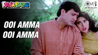 Ui Amma Ui Amma Kya Karta Hai  Raja Babu  Govinda Karisma Kapoor  Kumar Sanu  Poornima  Tips [upl. by Anerres]