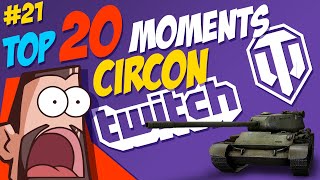 21 Circon TOP 20 Moments  World of Tanks [upl. by Luapnhoj857]