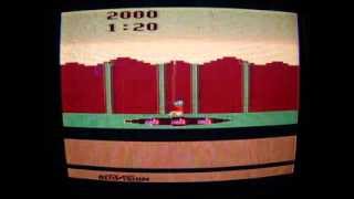 Pitfall for Atari VCS2600  1982  Screensaver Color Cycle [upl. by Inanuah263]