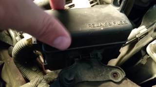 How to still drive your car with seized AC compressor 1997 Lexus ES300 [upl. by Zolner]