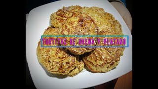 Tortitas de avena y platano  fácil y rico [upl. by Clo]