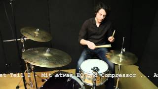 Drumcraft Snare Drum Test 14quotx65quot Maple  Test 2 [upl. by Uri]