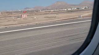 Take off from Lanzarote Airport [upl. by Bannasch]