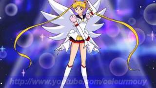 Moon Eternal Star Power Make Up   version 200   Sailor Moon fanmade transformation [upl. by Steffane]