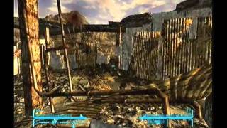 Fallout New Vegas  How to Get to the Boomers Nellis AFB [upl. by Ardnak435]