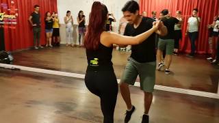 COMO MIRARTE  BACHATA REMIX  Juan and Mercedes bachata bachatasensual [upl. by Kiyohara267]