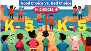 Good Choices vs Bad Choices SEL Game Part 1 with Diverse Representation [upl. by Collin]